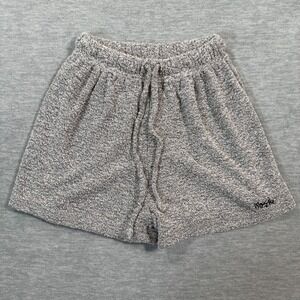 Mossimo‎ Shorts Women Small Gray Terry Knit Drawstring High Rise Lounge Soft USA
